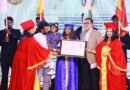 திருமதி சசிகலா நாகராஜன் அவர்களுக்கு உலகளாவிய வணிக முன்னணித்திறனுக்கான கௌரவ டாக்டர் பட்டம் வழங்கப்பட்டது