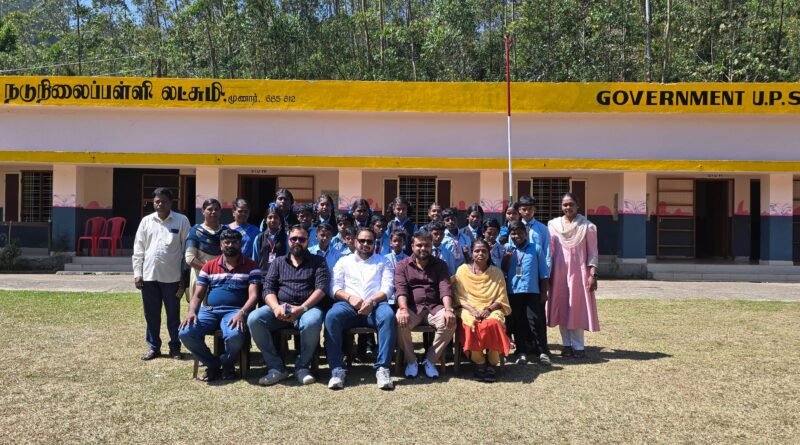 “அறிவு” படக்குழுவின் மனிதநேயம் – பள்ளியை மாற்றிய தயாரிப்பாளர்  சாய்வினோத் ஜெயக்குமார் !