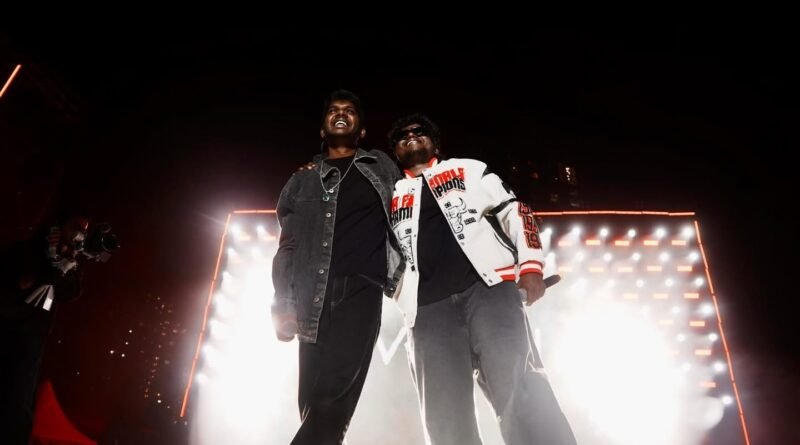 சென்னை ரசிகர்களை உற்சாகப்படுத்த வரும் பாடகர்கள் வேடன், அறிவு, அசல் கோலார் சென்னை ரசிகர்களை உற்சாகப்படுத்த வரும் பாடகர்கள் வேடன், அறிவு, அசல் கோலார்