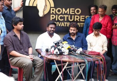 ரோமியோ பிக்சர்ஸ் தயாரிப்பில் ஆகாஷ் முரளி நடிக்கும் புதிய திரைப்படம் பூஜையுடன் இனிதே துவக்கம்!