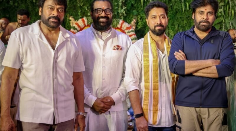 மெகா ஸ்டார்’ சிரஞ்சீவி நடிக்கும் #Chiru158 படத்தின் படப்பிடிப்பு நாளை தொடங்குகிறது