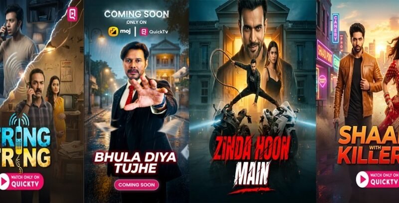 ShareChat & Moj’s Quick TV announces its content slate for June as mainstream actors join in on the vertical brandwagon