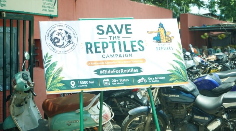 50-வது ஆண்டில் அடியெடுத்து வைத்த மெட்ராஸ் முதலை வங்கி: ‘Save The Reptiles’ நாடு தழுவிய விழிப்புணர்வு பயணம் தொடக்கம்